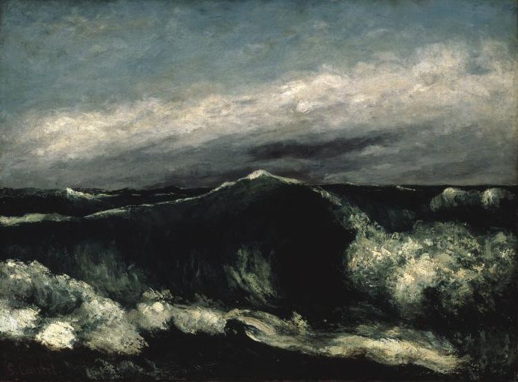 Gustave Courbet The Wave (La Vague) oil painting image